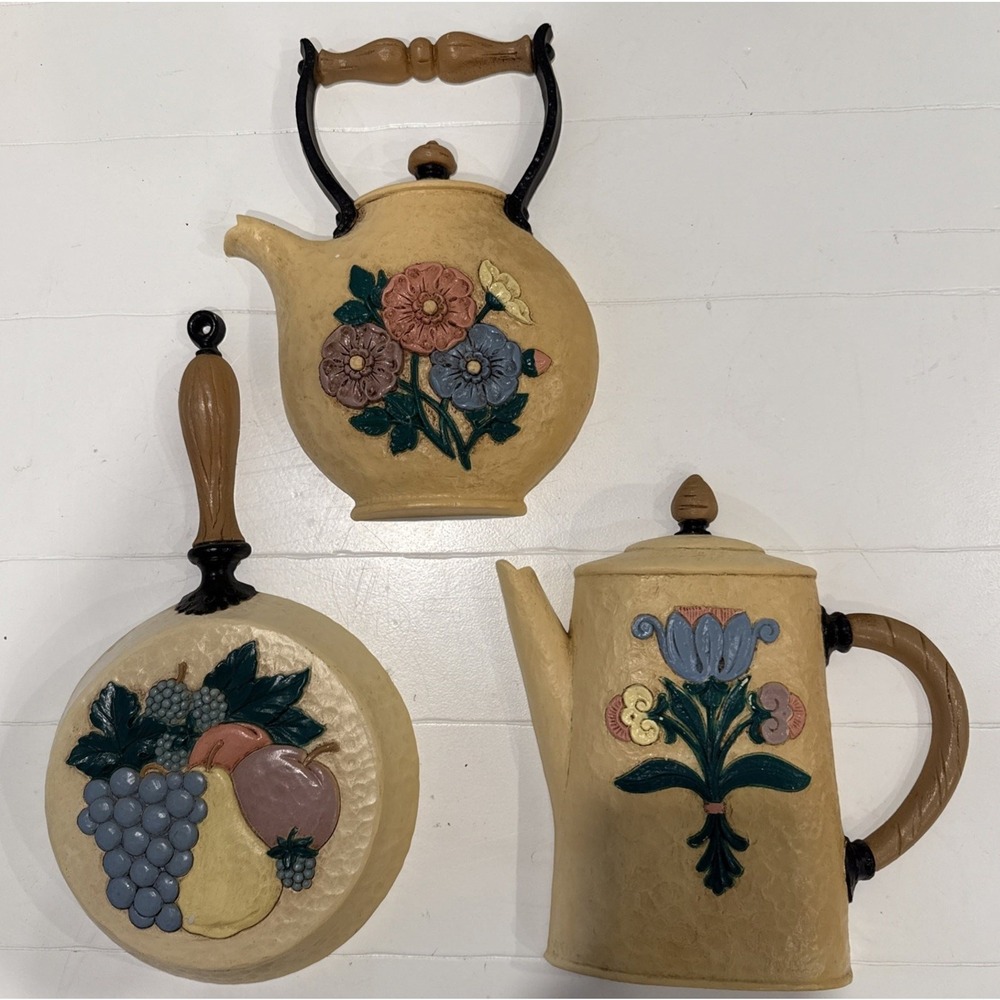 Set Of 3 Home Interior Kitchen Wall Decor